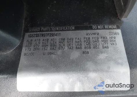 2007 Saturn Aura Xe z USA, uszkodzony, nr VIN 1G8ZS57N97F299411